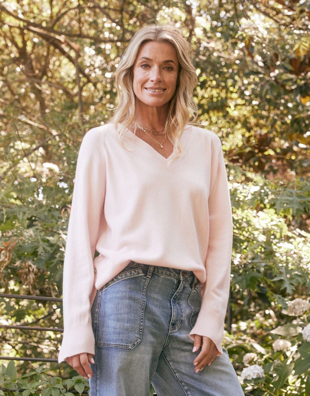 Atelier Wool Cashmere Knit - Ice Pink