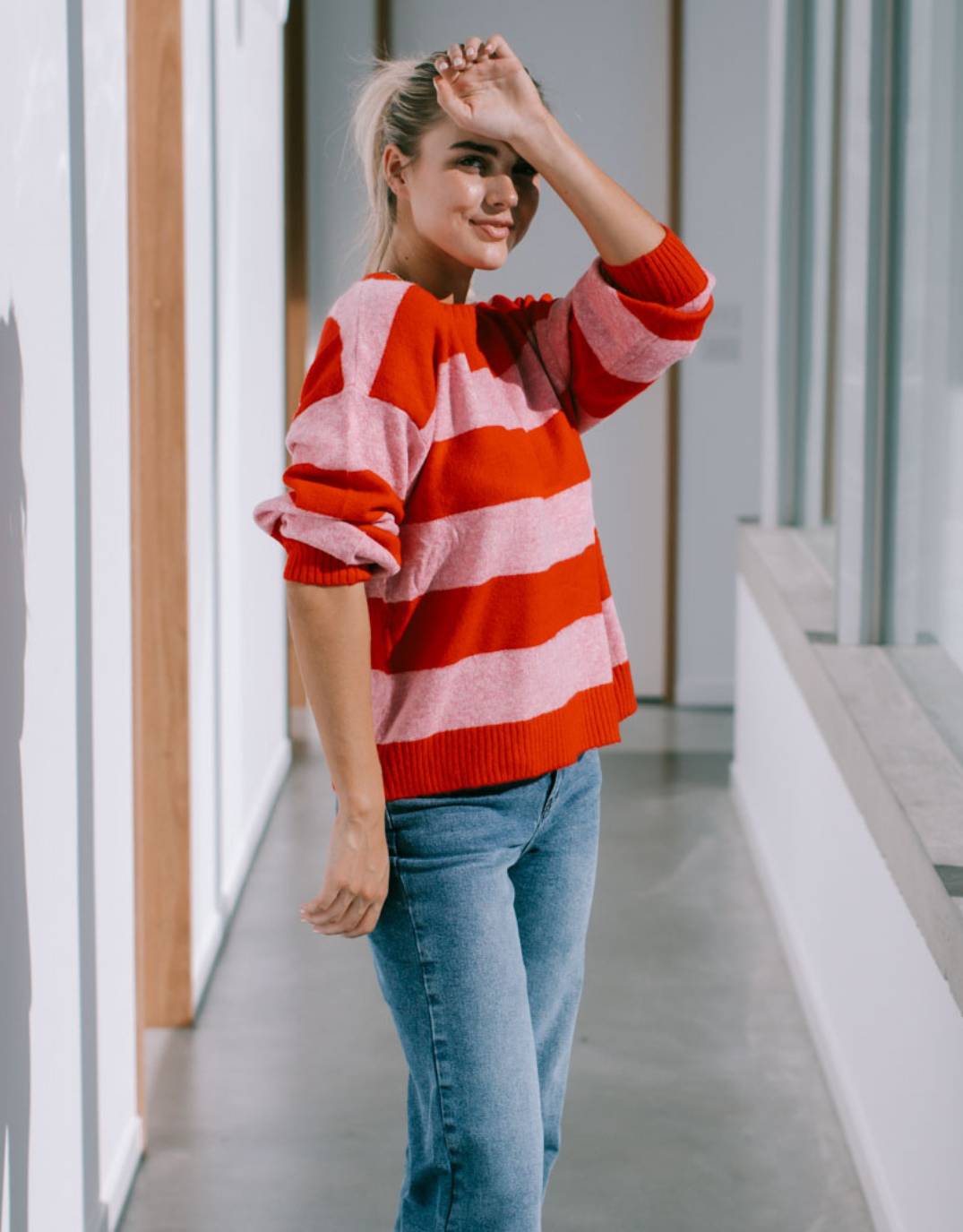 132-fashion-frankie-stripe-knit-red-pink-womens-clothing