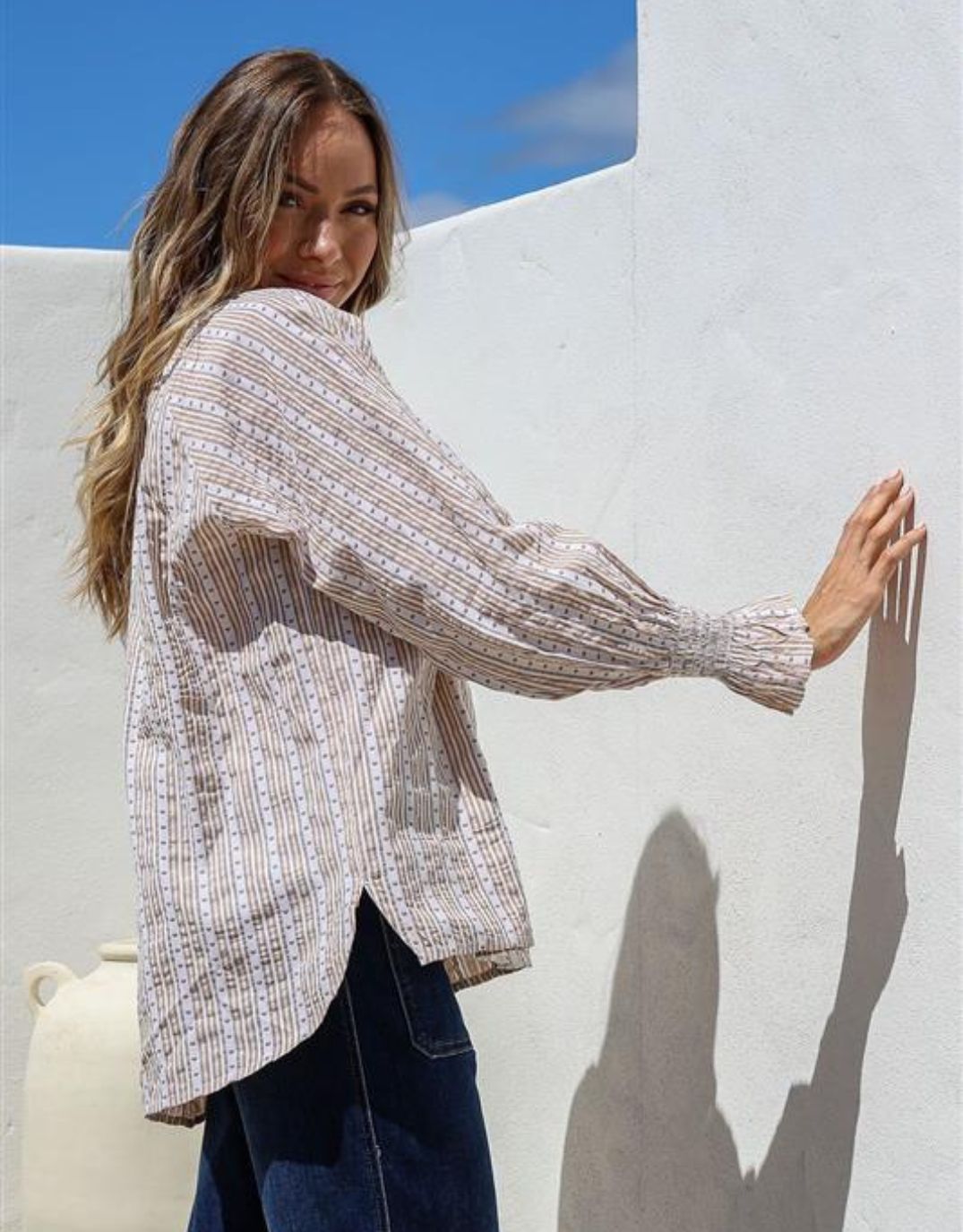 132-fashion-mila-heart-stripe-blouse-latte-white-womens-clothing