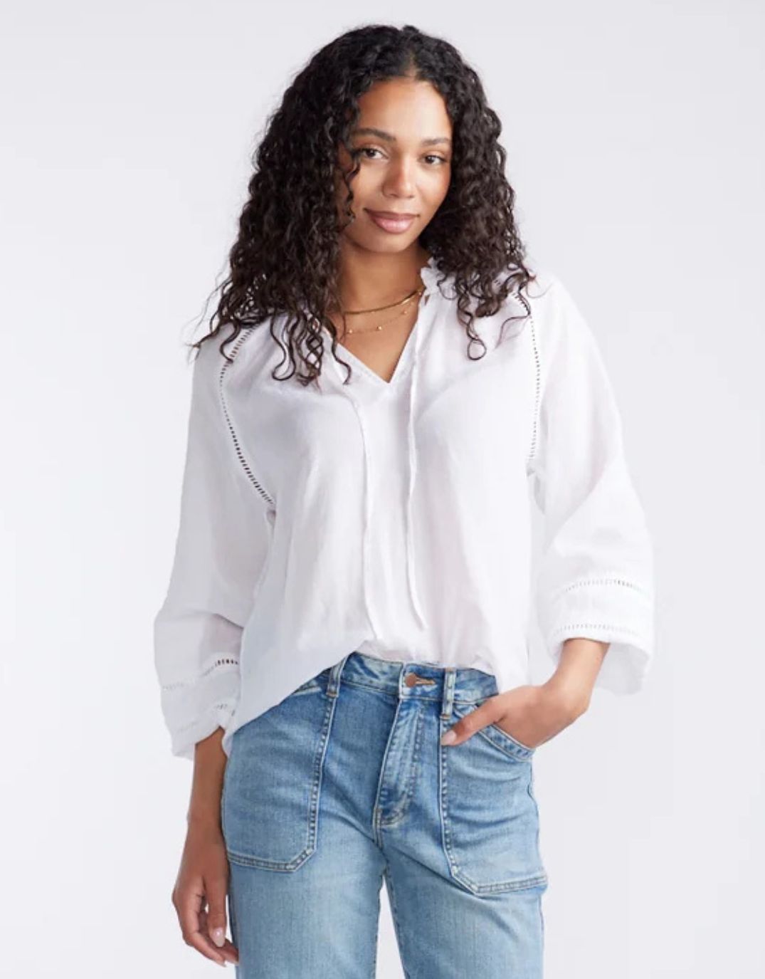 Isabelle Blouse - White