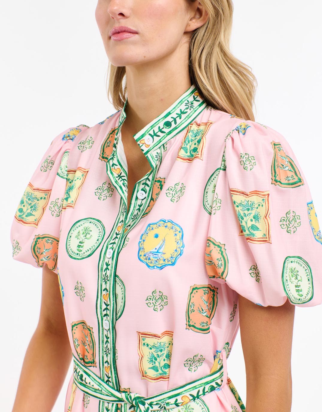 365-days-bellezza-dress-pink-print-womens-clothing