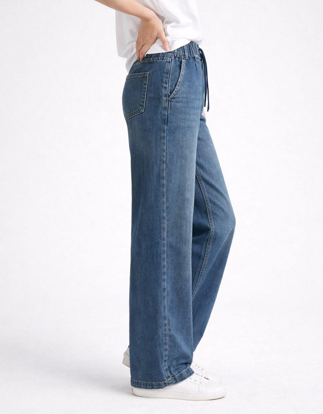 Lara Jogger Jean - Denim