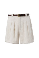Samuel Linen Shorts - Natural