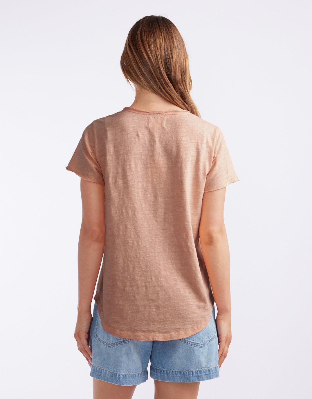 Original Round Neck Tee - Mocha