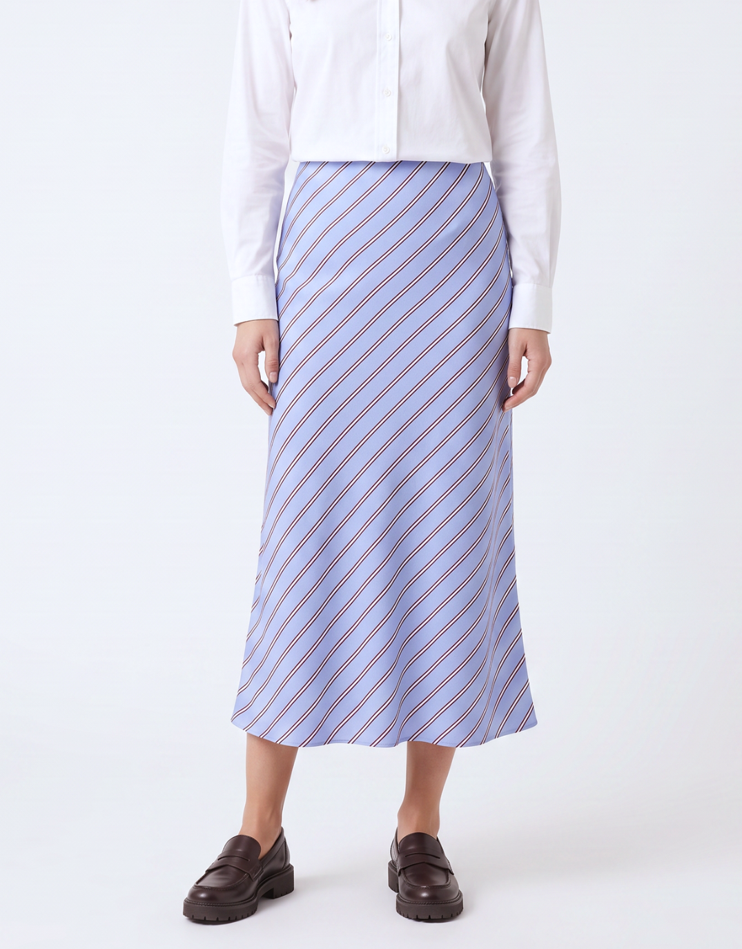 Alba Skirt - Cornflower Blue