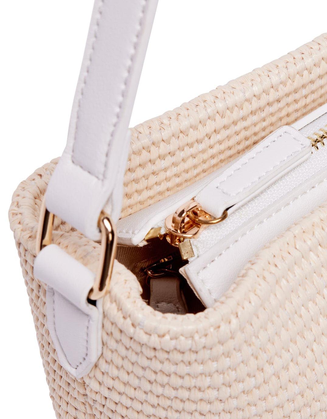 Panier Crossbody Base Bag - Chalk