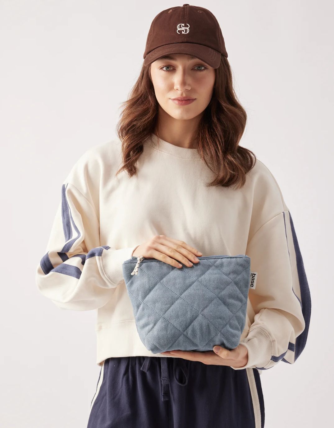 Cos Base Denim Pouch - Vintage Blue