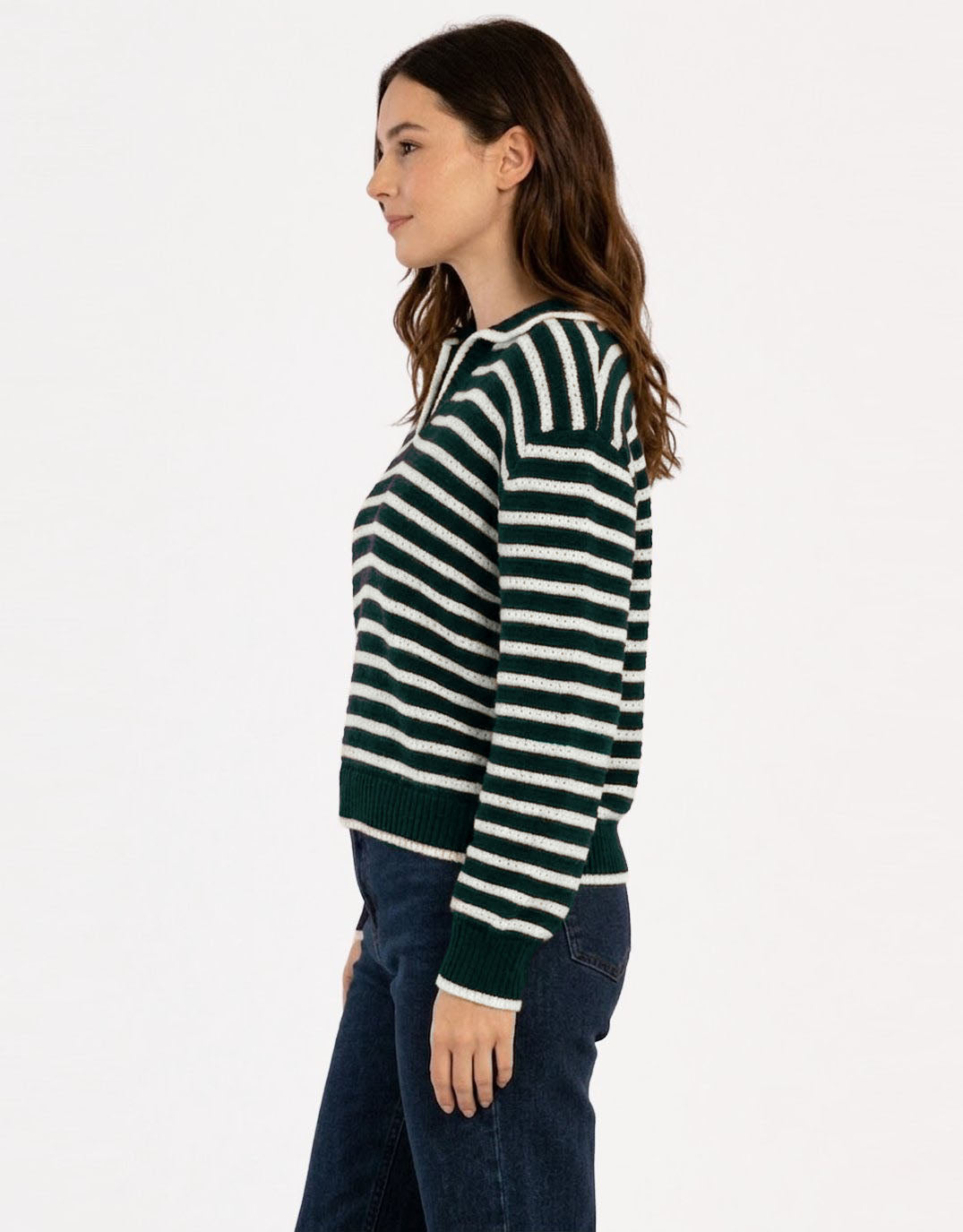 betty-basics-aberdeen-polo-knit-sweat-navy-stripe-womens-clothing
