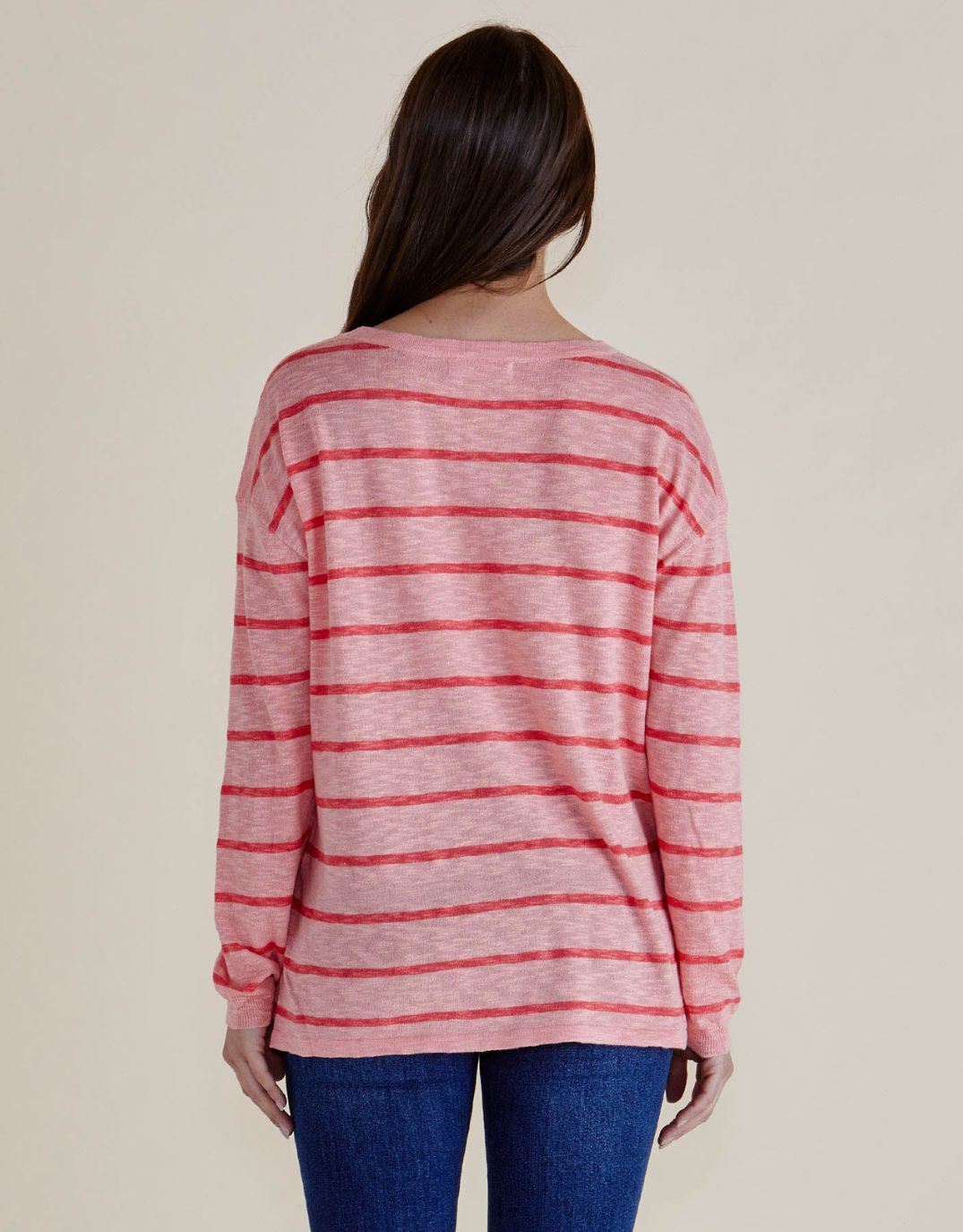 betty-basics-natasha-knit-top-pink-stripe-womens-clothing
