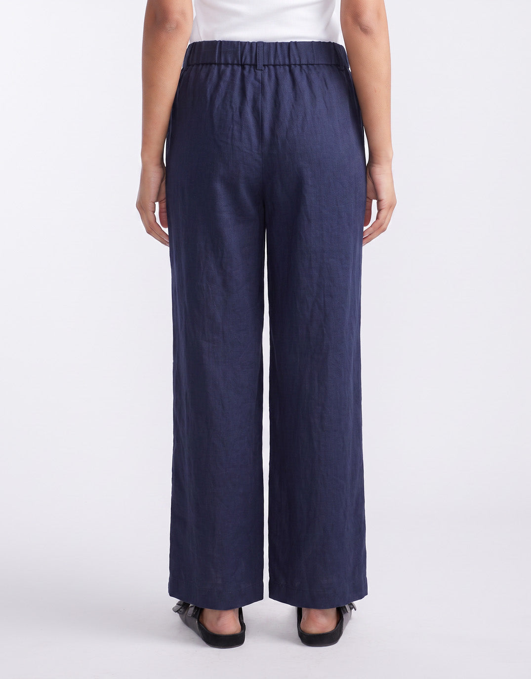 Chicago Linen Pant - Navy