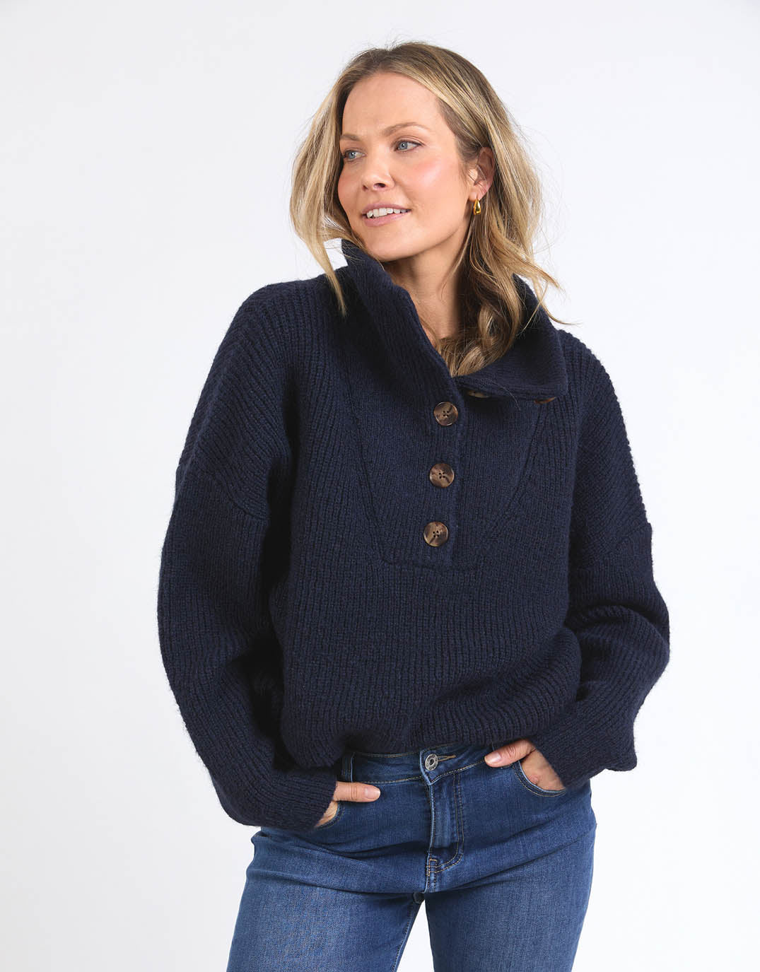elm-bron-button-knit-navy-womens-clothing