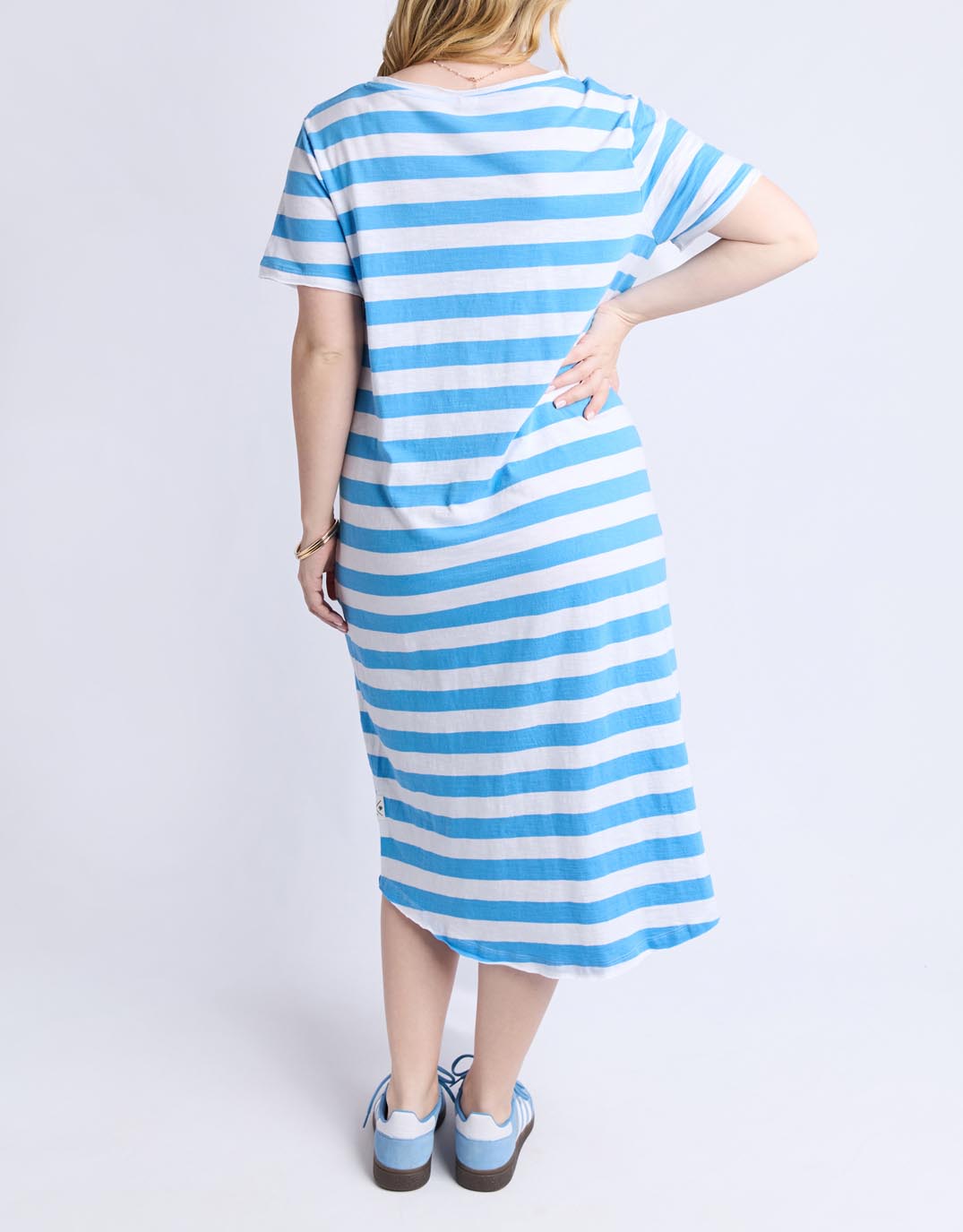 elm-maeve-midi-dress-azure-blue-white-stripe-womens-clothing