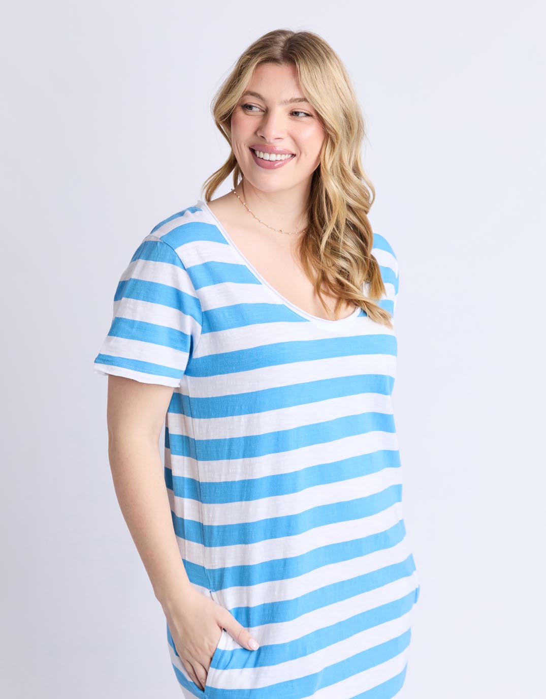 elm-maeve-midi-dress-azure-blue-white-stripe-womens-clothing