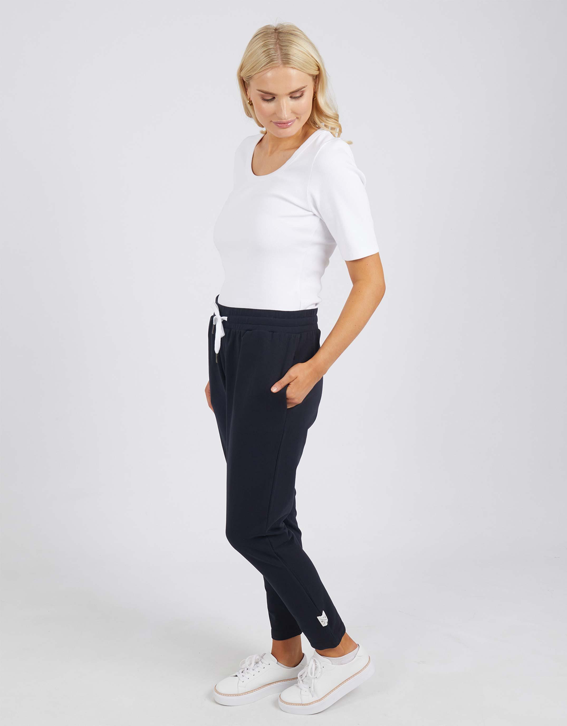 Elm - The Lobby Pant - Black - White & Co Living Pants