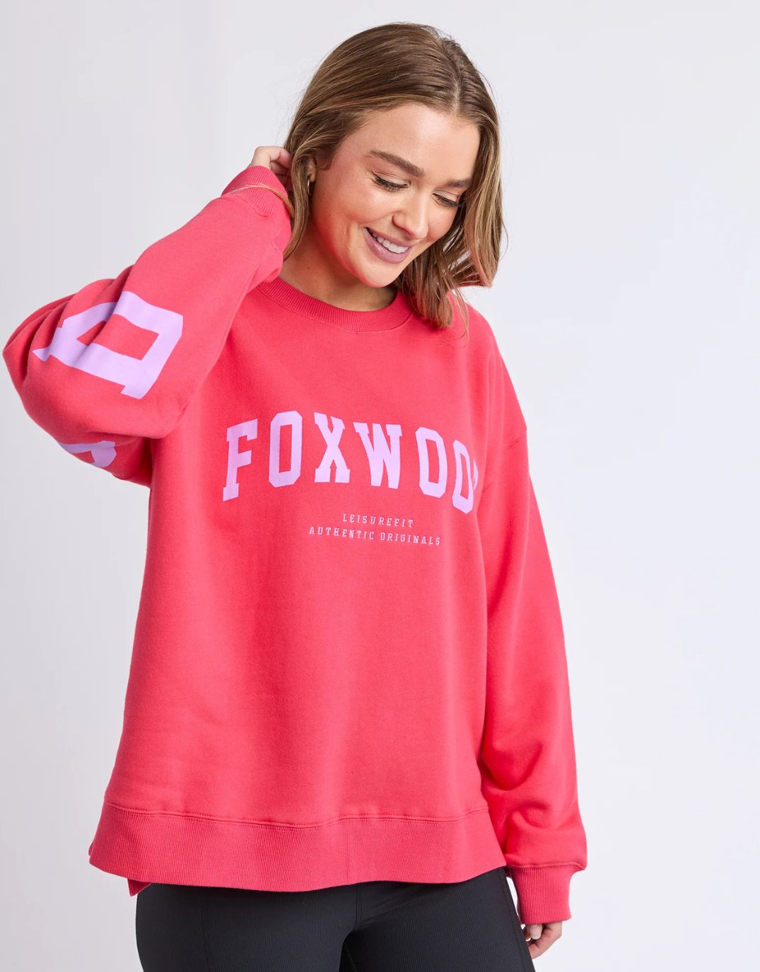 foxwood-interval-crew-rasp-neon-lilac-womens-clothing