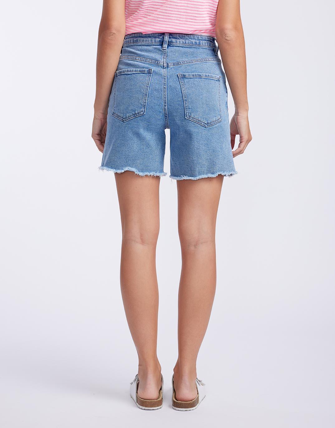 Foxwood - Millie Short - Vintage Blue - White & Co Living Shorts