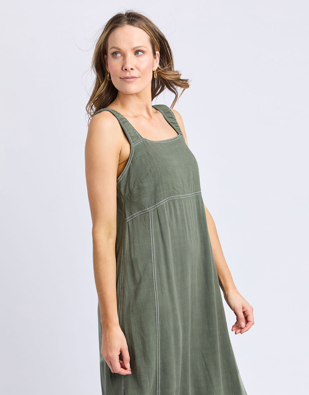 foxwood-sage-midi-dress-khaki-womens-clothing