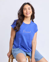 foxwood-signature-contrast-tee-blue-womens-clothing