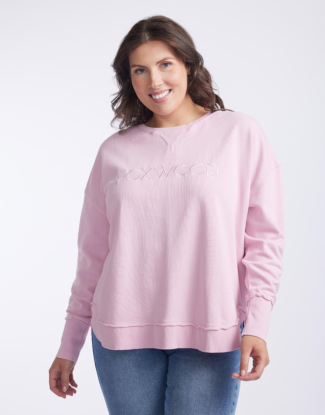 Foxwood - Simplified Crew - Blossom - White & Co Living Jumpers