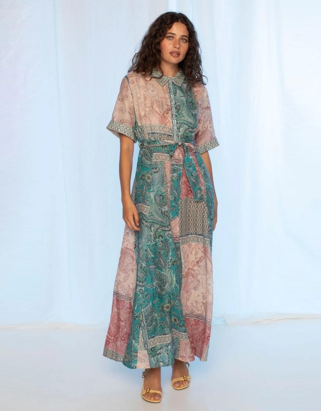 kachel-vanessa-maxi-dress-paisley-mosaic-womens-clothing