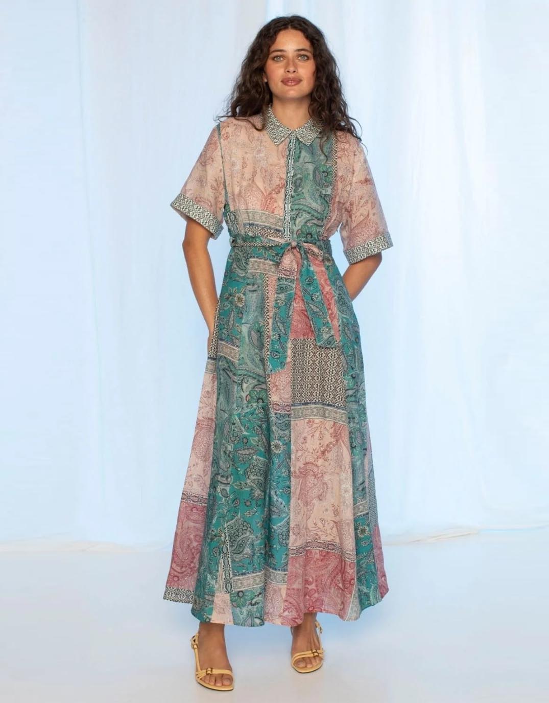 kachel-vanessa-maxi-dress-paisley-mosaic-womens-clothing