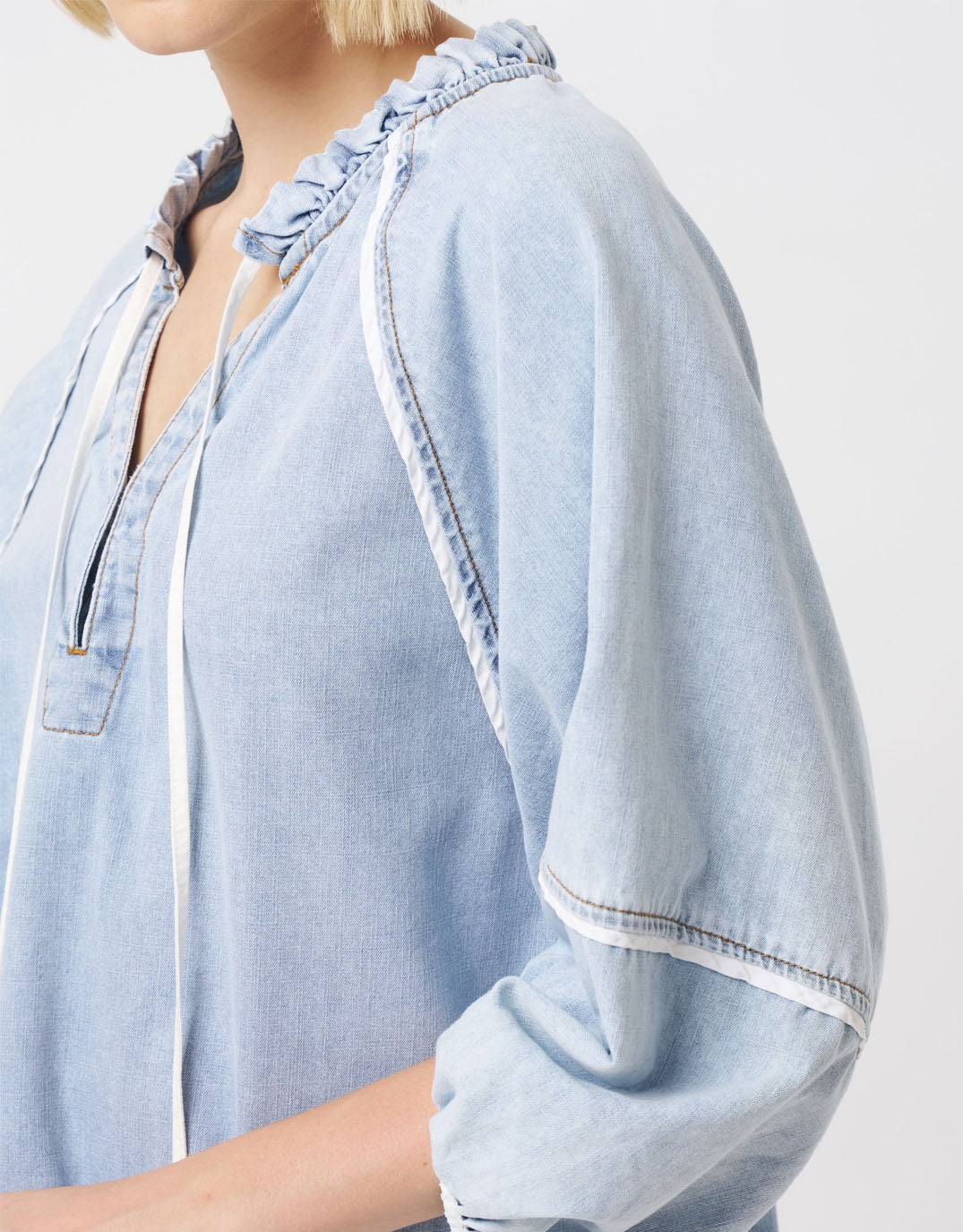 Joanne Shirt - Denim Blue