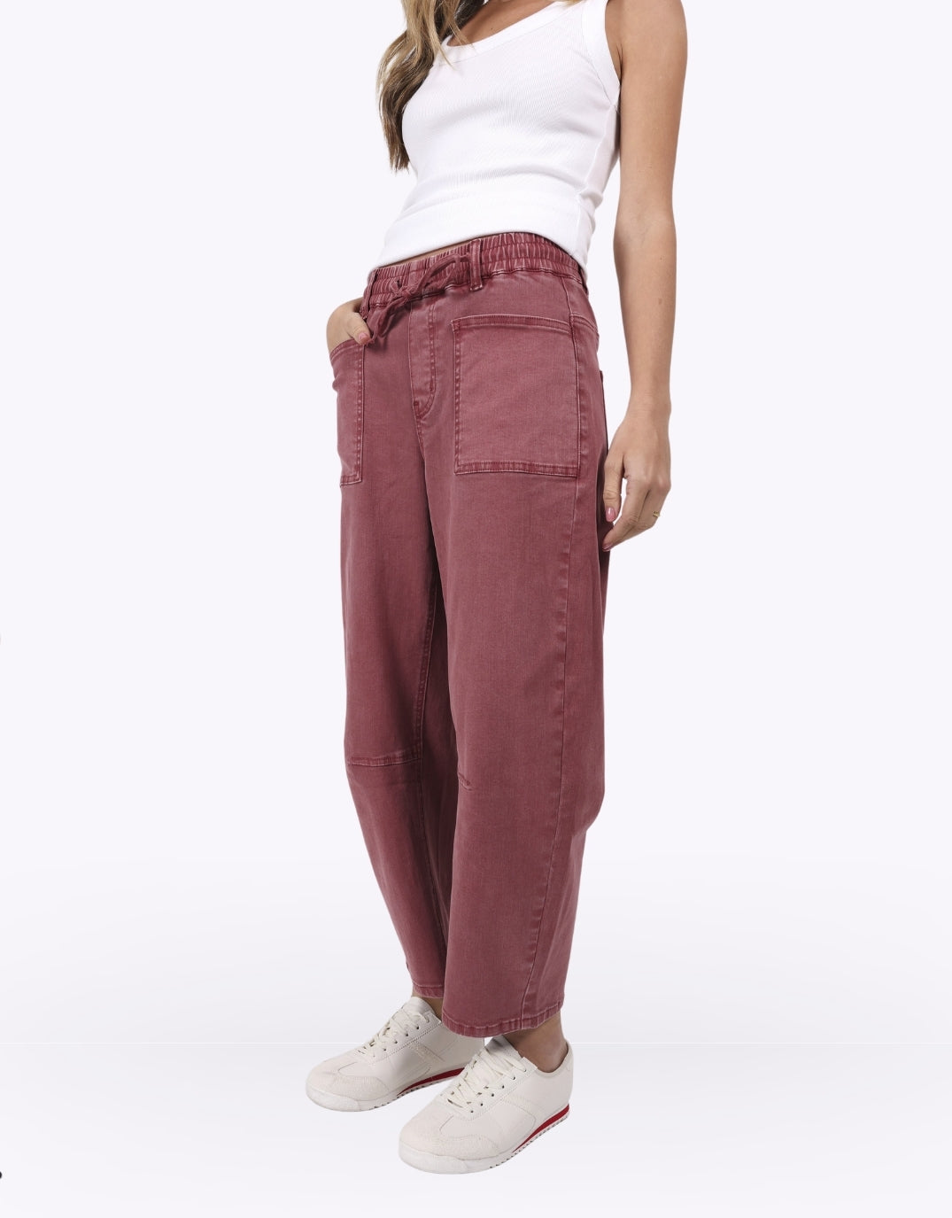 Leo Barrel Jeans - Sunset