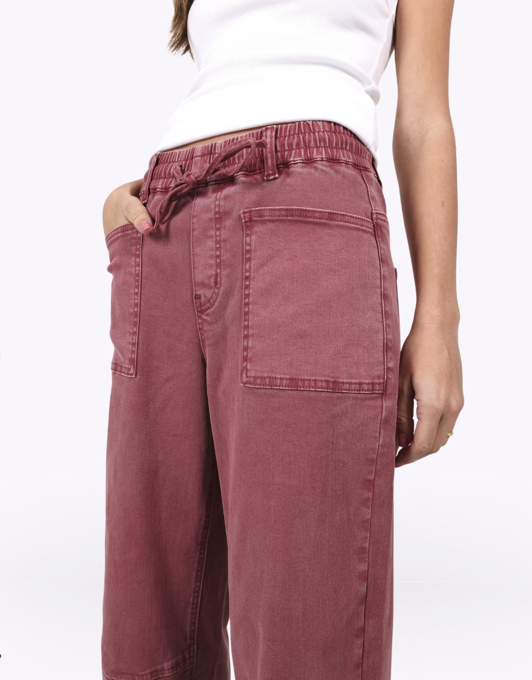Leo Barrel Jeans - Sunset
