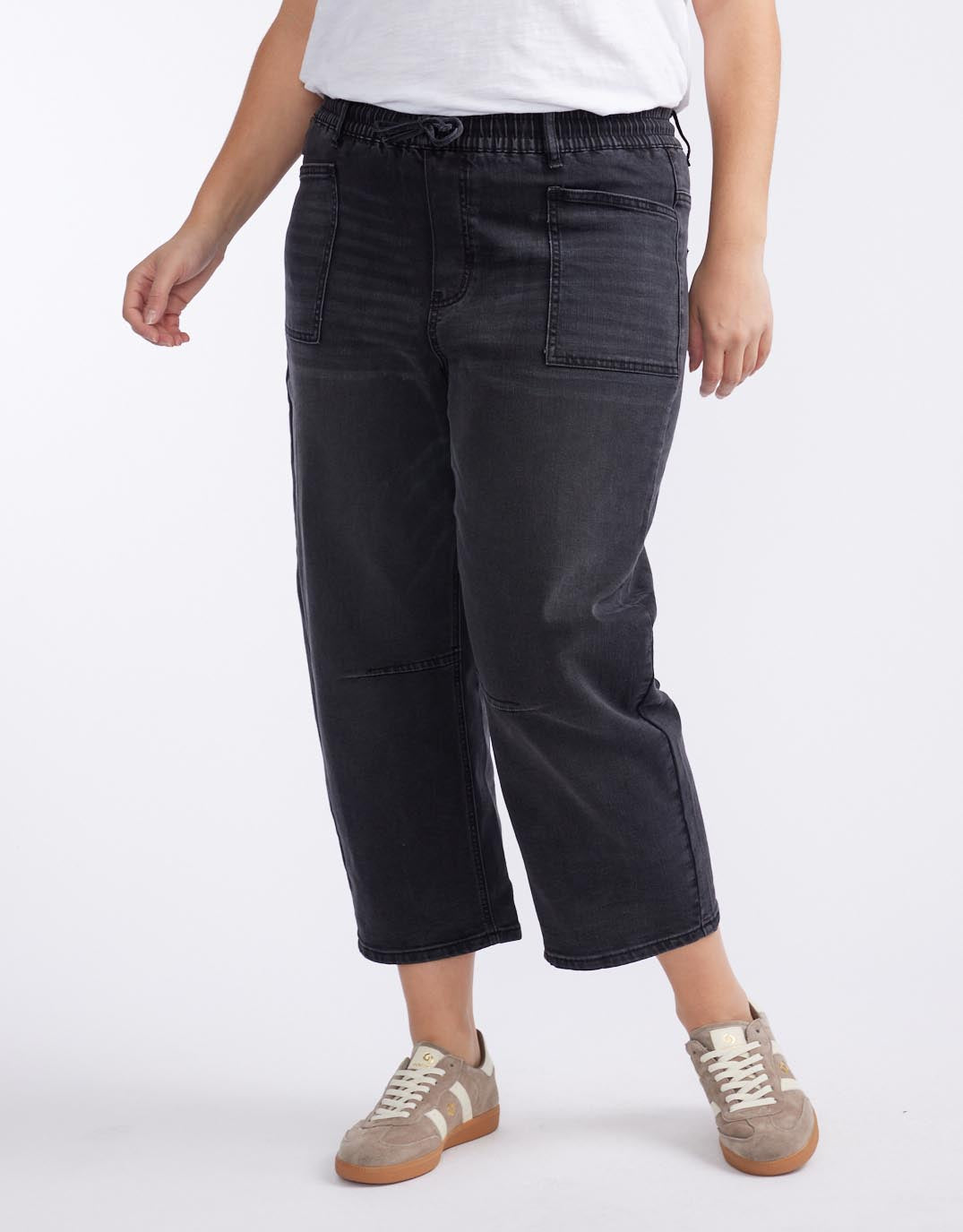 Leo Barrel Jeans - Black