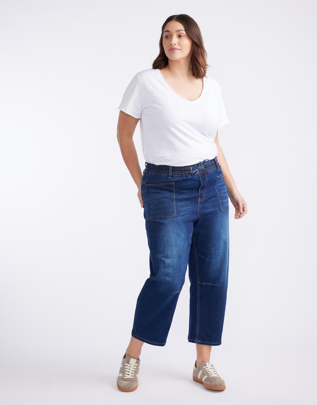 Leo Barrel Jeans - Ink