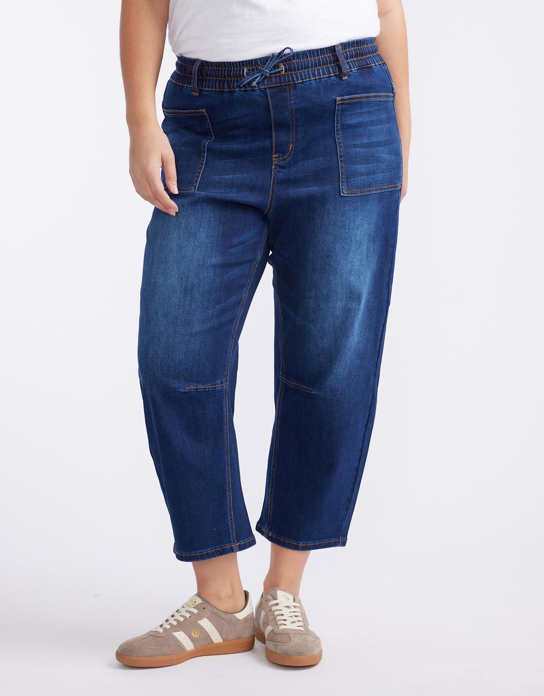 Leo Barrel Jeans - Ink