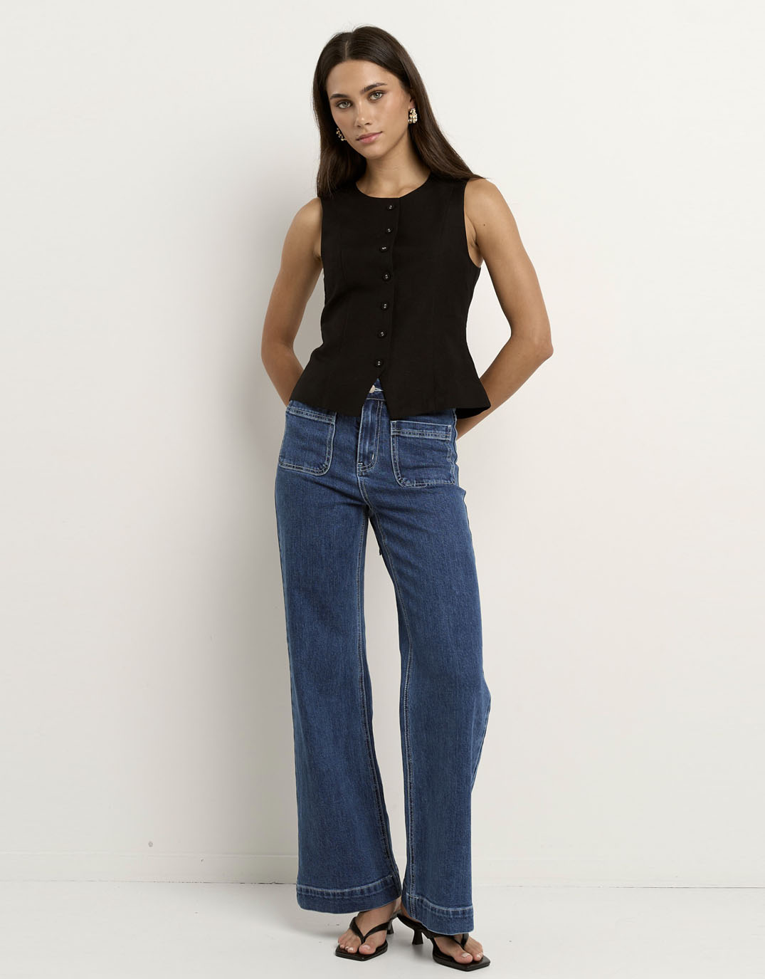 reunion-label-infusion-sleeveless-vest-black-womens-clothing