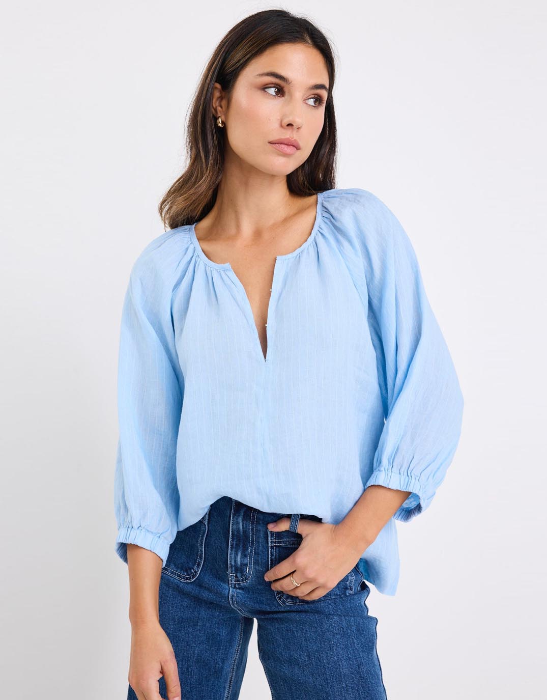 reunion-revolutionary-linen-relaxed-long-sleeve-top-sky-blue-womens-clothing