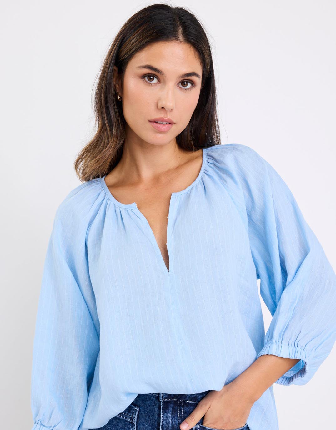 reunion-revolutionary-linen-relaxed-long-sleeve-top-sky-blue-womens-clothing