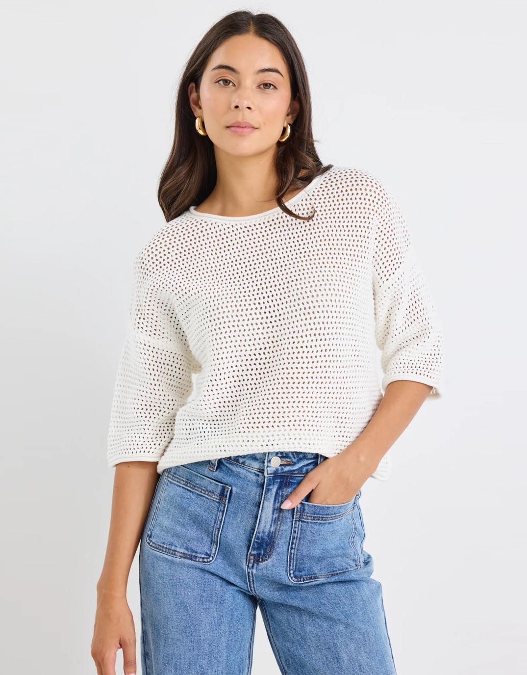 reunion-sunrise-crochet-knit-tee-ivory-womens-clothing