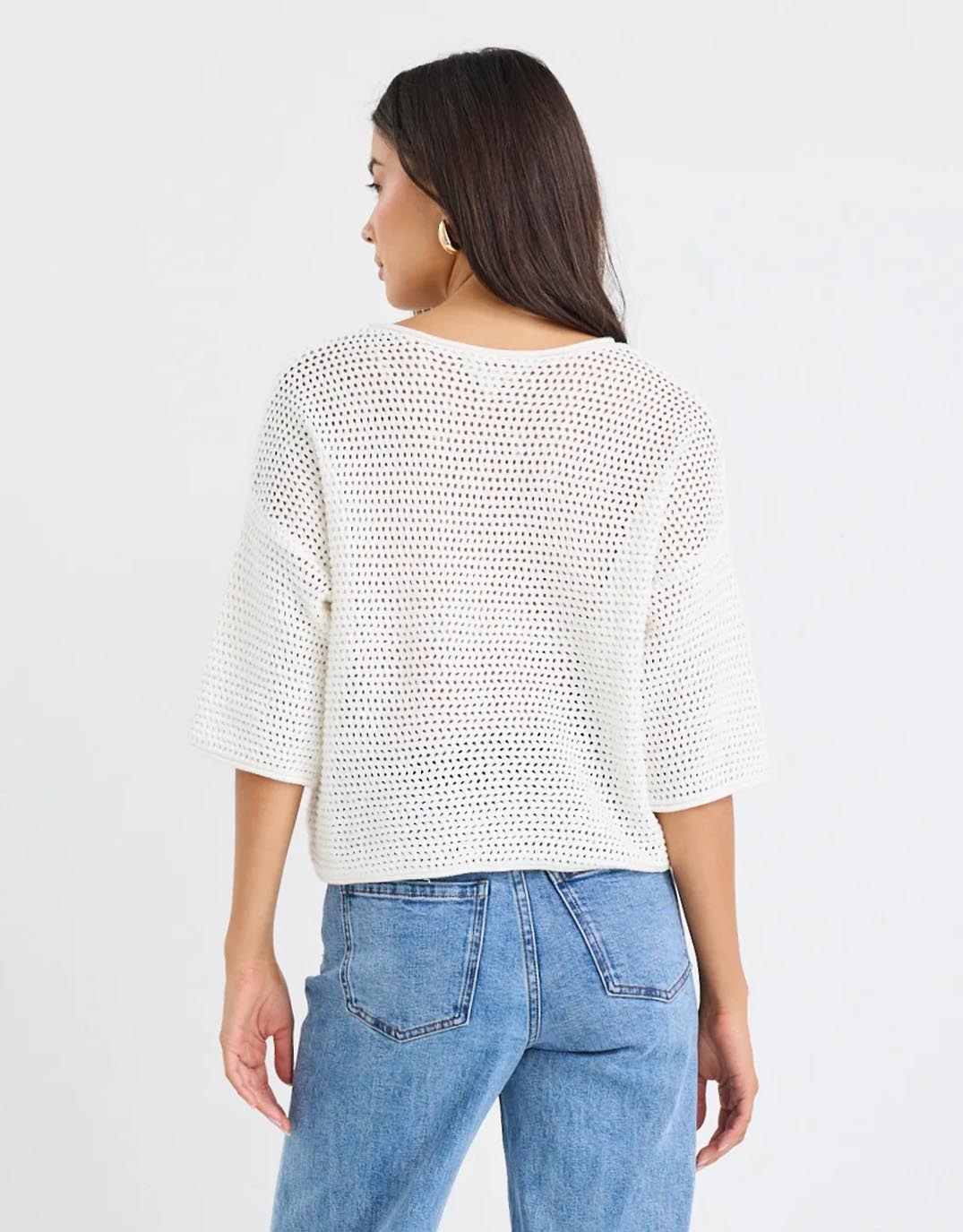 reunion-sunrise-crochet-knit-tee-ivory-womens-clothing