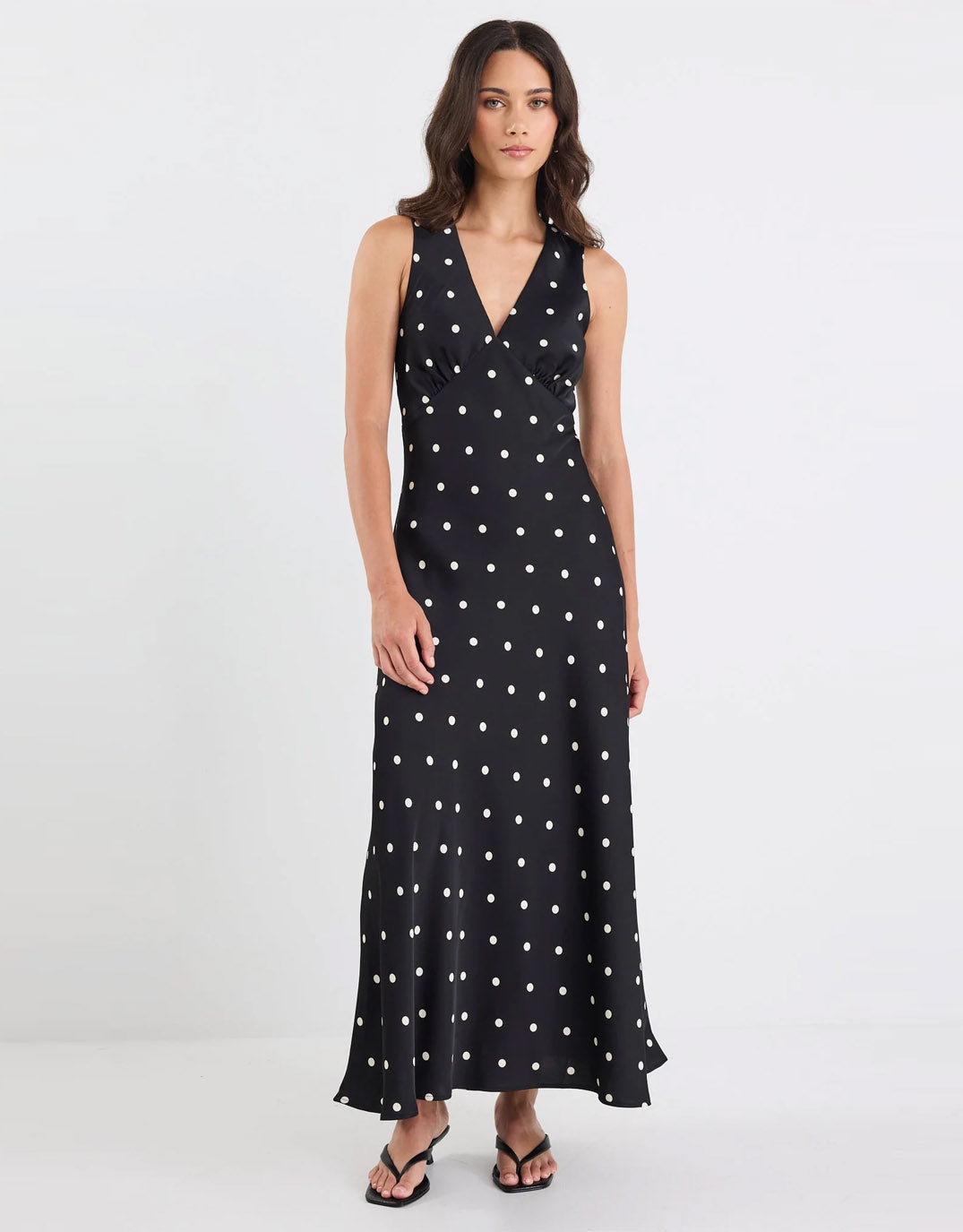 stories-be-told-aston-maxi-dress-black-large-polka-dot-womens-clothing