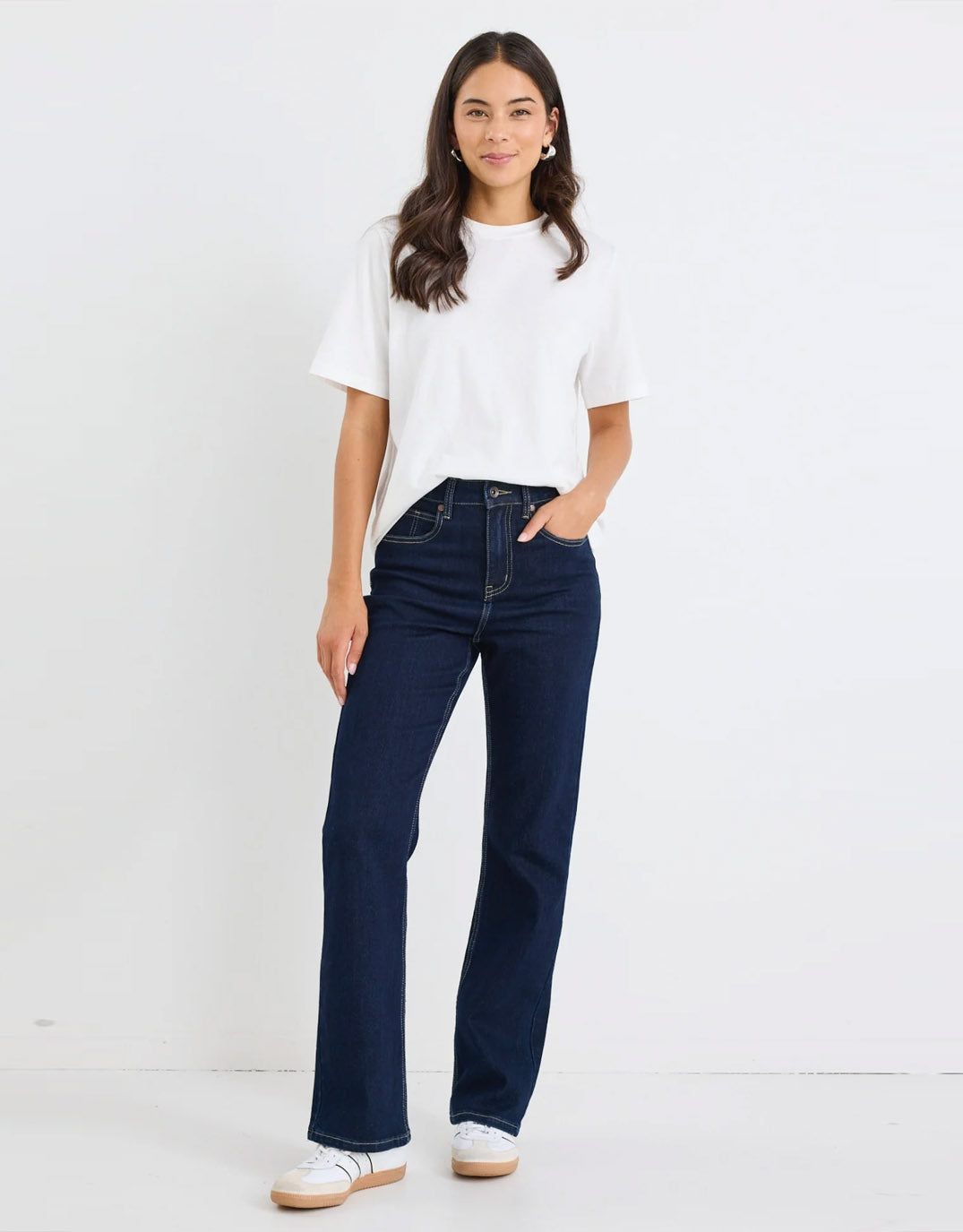 stories-be-told-farah-high-rise-soft-flare-jeans-indigo-womens-clothing