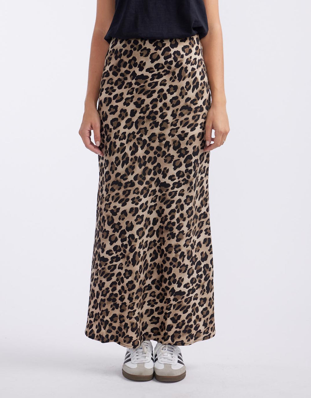 stories-be-told-record-satin-bias-skirt-leopard-womens-clothing