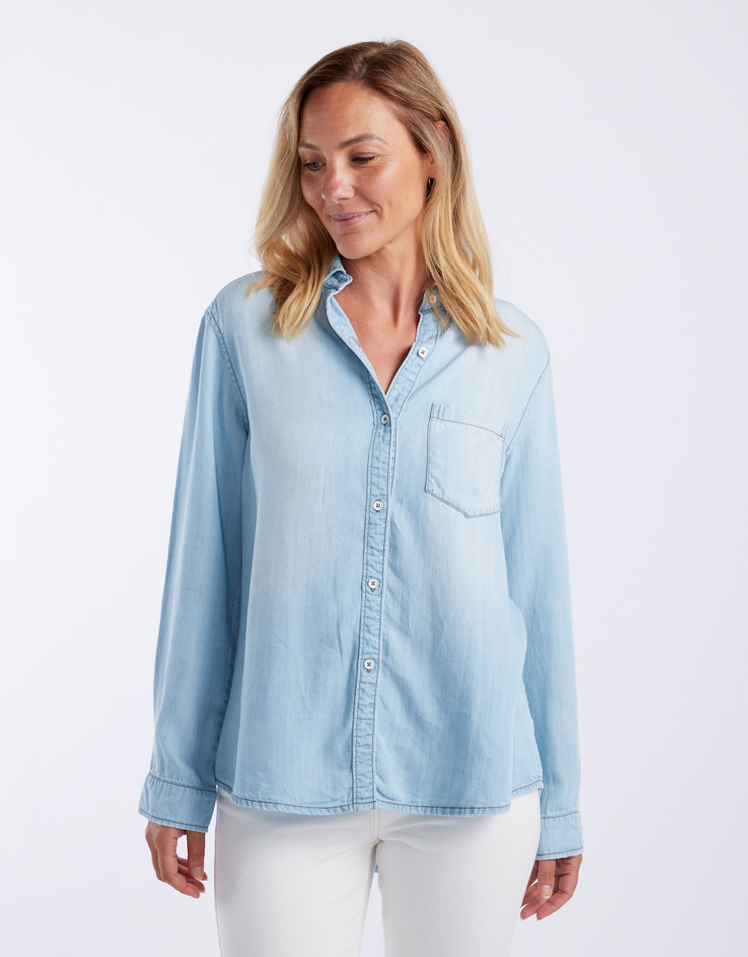 white-co-ava-tencel-shirt-light-wash-womens-clothing