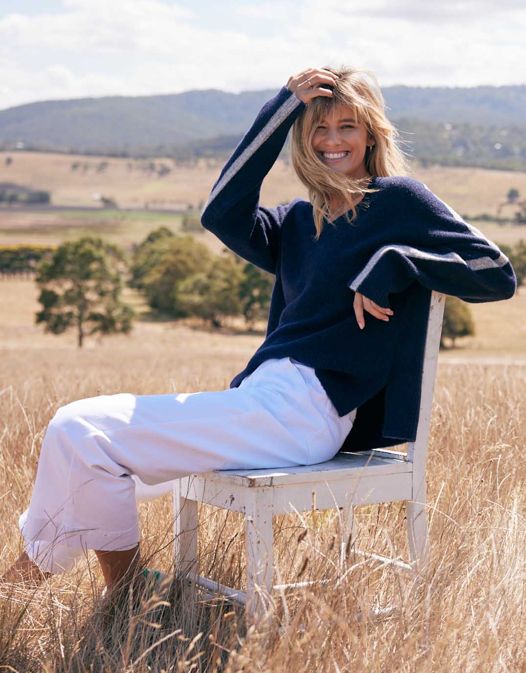 white-co-chalet-v-neck-knit-jumper-french-navy-grey-womens-clothing