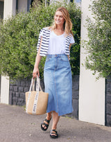 white-co-elka-denim-skirt-mid-wash-womens-clothing