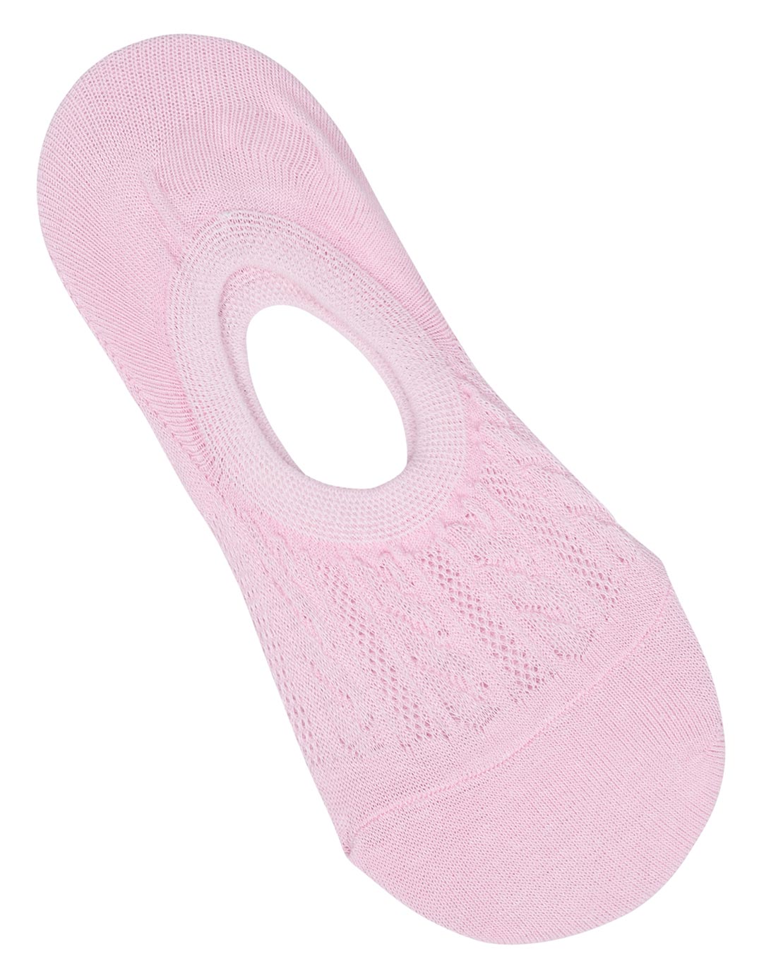 Jacquard 3 Pack Socks - Black/White/Pink