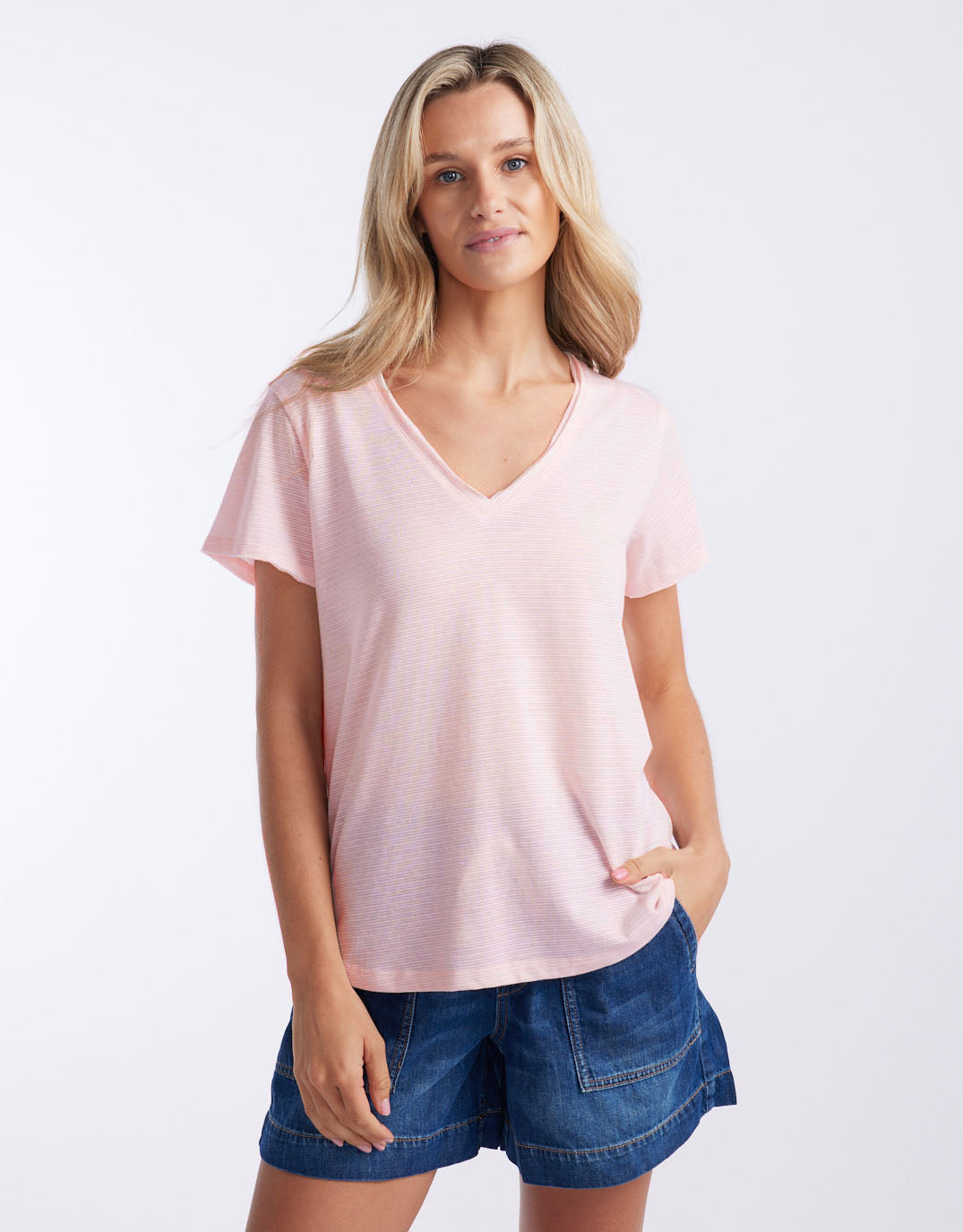 white-co-gelati-stripe-vee-neck-tee-ice-pink-stripe-womens-clothing