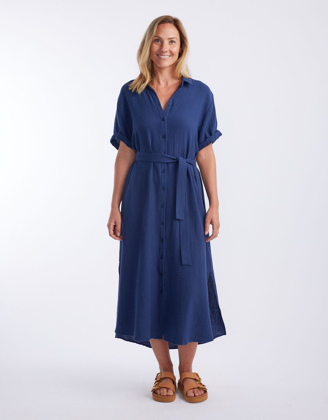 white-co-isla-midi-dress-vacay-belt-navy-ink-womens-clothing