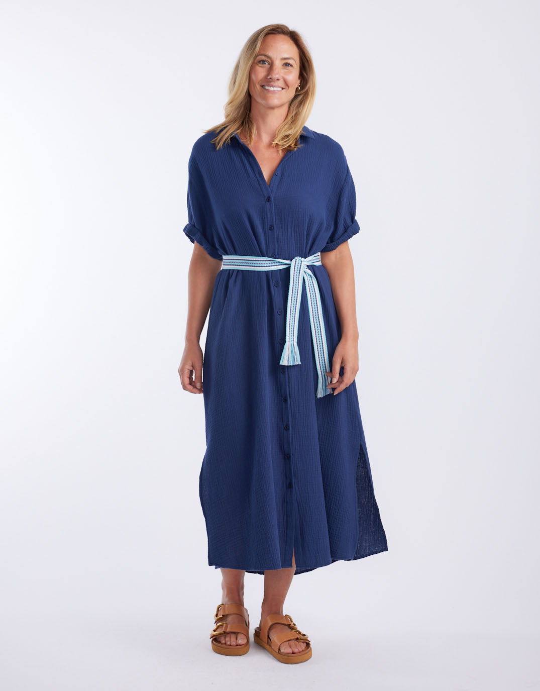 white-co-isla-midi-dress-vacay-belt-navy-ink-womens-clothing