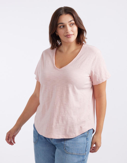 white-co-original-v-neck-t-shirt-dusty-rose-womens-clothing