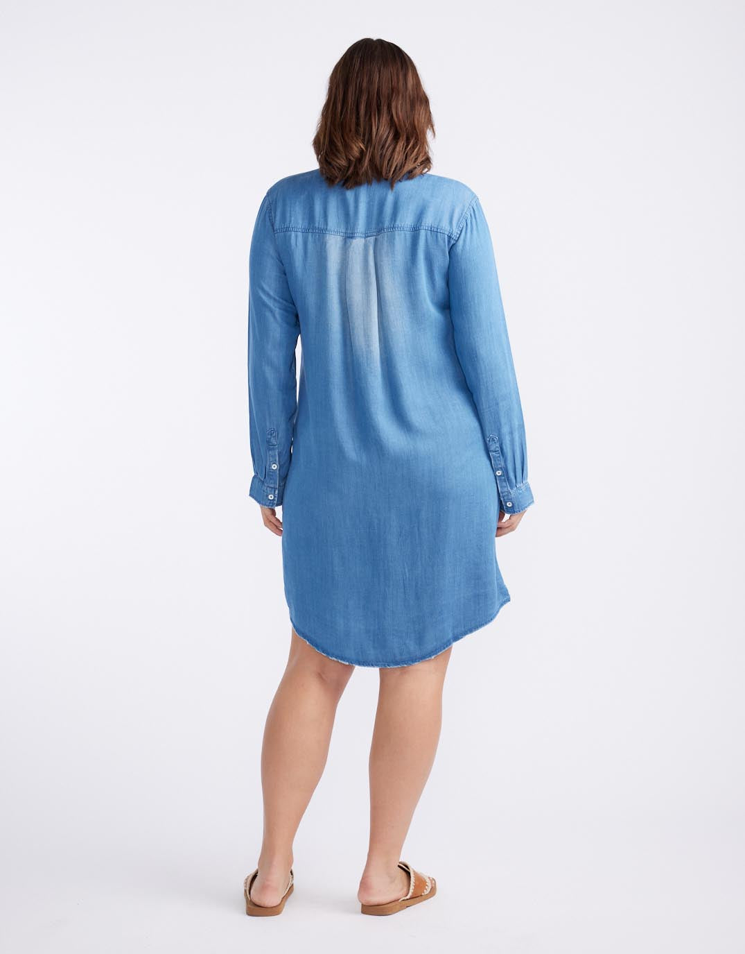 Cleo Vintage Dress - Denim