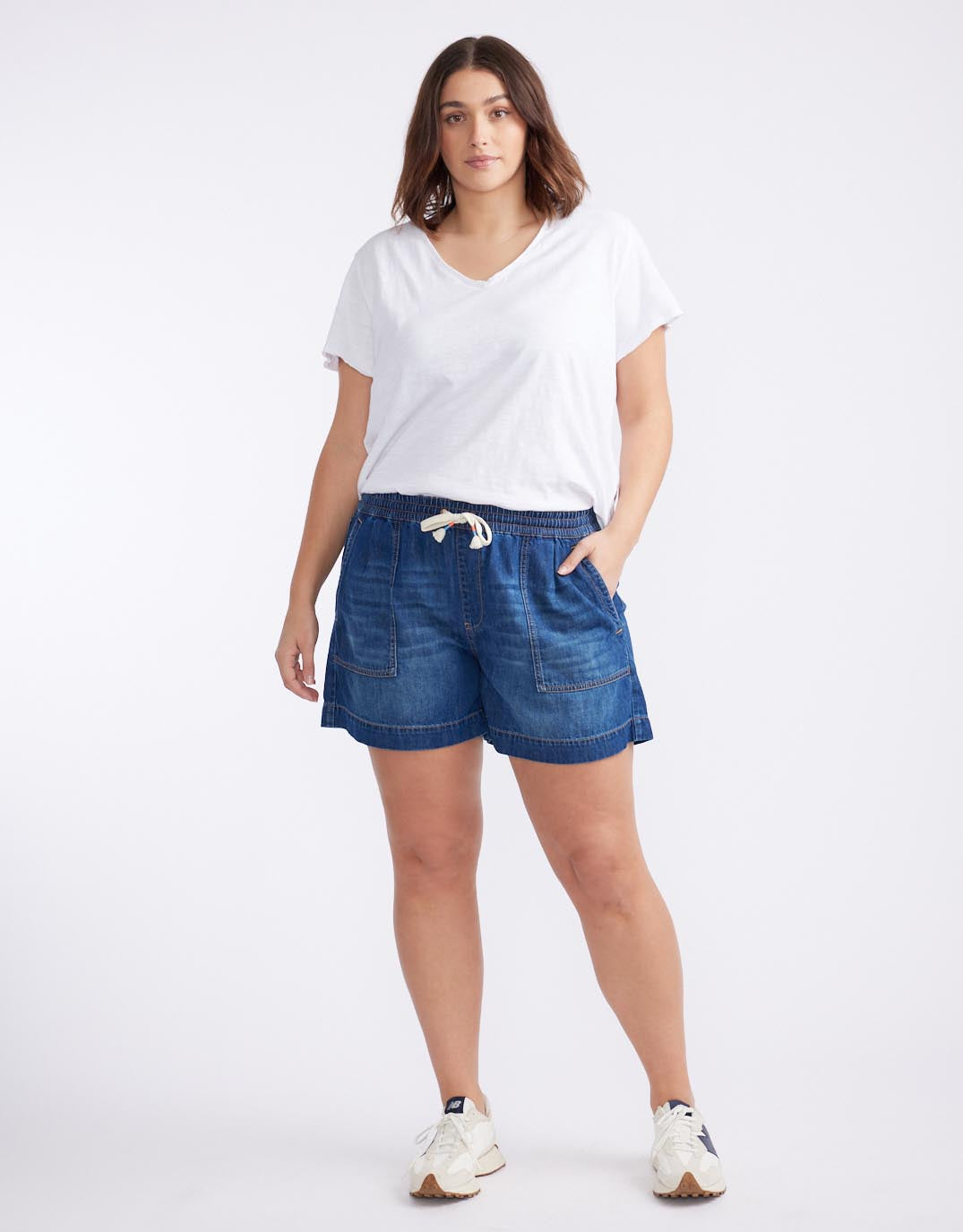 Coco Denim Short - Dark Wash