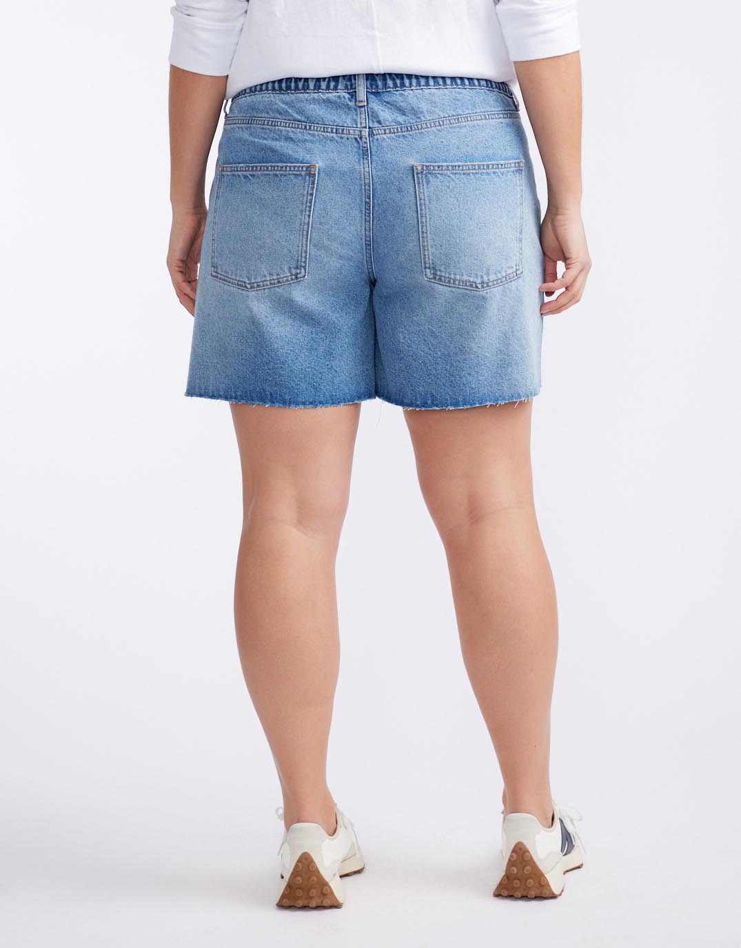 Layla Denim Short - Mid Wash